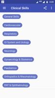 Clinical Skills โปสเตอร์