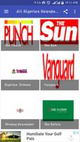 All Nigerian Newspapers Plakat