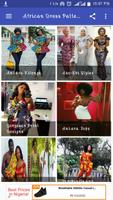 AFRICAN DRESS PATTERNS Affiche