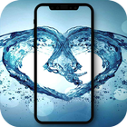 Waterdrop Wallpapers أيقونة