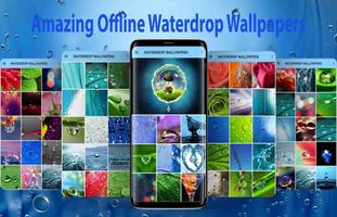 Waterdrop Wallpapers الملصق