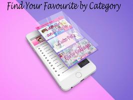 Cute Girly Wallpapers Affiche