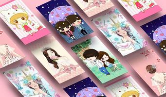 Cute Girly Wallpapers capture d'écran 1