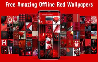 Red Wallpapers HD Affiche
