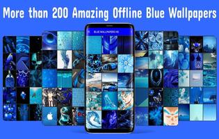 Blue Wallpapers HD Cartaz