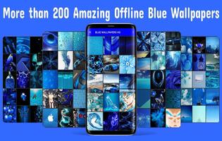 Blue Wallpapers HD постер