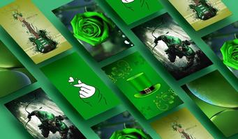Green Wallpapers HD تصوير الشاشة 1