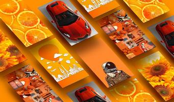 Orange Wallpapers HD تصوير الشاشة 1