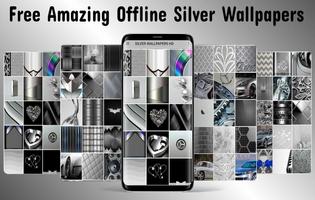 Silver Wallpapers HD الملصق