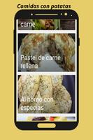 برنامه‌نما Recetas con patatas عکس از صفحه