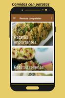 برنامه‌نما Recetas con patatas عکس از صفحه