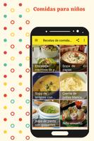 Comidas para niños screenshot 1