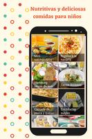Comidas para niños capture d'écran 2