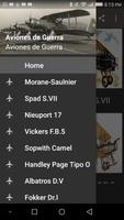 Aviones de  Guerras Mundiales Affiche
