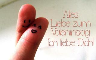 Alles Gute zum Valentinstag Grüße 2020 Poster