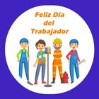Feliz Dia Del Trabajador-icoon