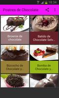 Postres de Chocolate poster