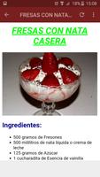 POSTRES CON FRESAS 截圖 3