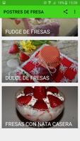 POSTRES CON FRESAS 截圖 2