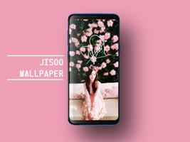 Black Pink Jisoo Wallpaper KOP Fans HD plakat