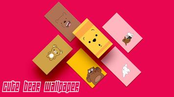 Cute Bear Wallpapers HD Cartaz