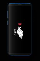 Finger Heart Wallpapers HD capture d'écran 2