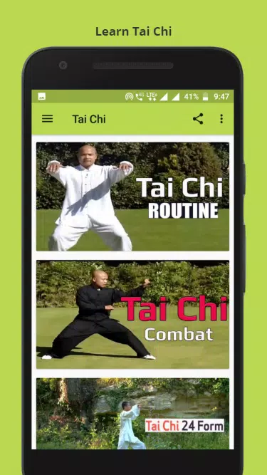 Descarga de APK de Learn Tai Chi : Tai Chi Chuan Training Videos para  Android