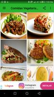 Comidas vegetarianas syot layar 1