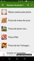 1 Schermata Recetas📔 de pizzas🍕 fabulosas