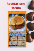 Recetas con harina ポスター