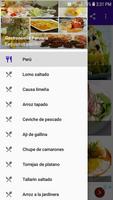 پوستر Recetas de Comidas Peruanas