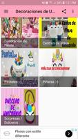 Decoraciones de Unicornio screenshot 1