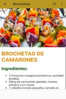 Comidas con Camarones syot layar 2