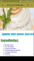 Postres con leche スクリーンショット 1