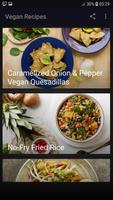 Vegan Recipes capture d'écran 1