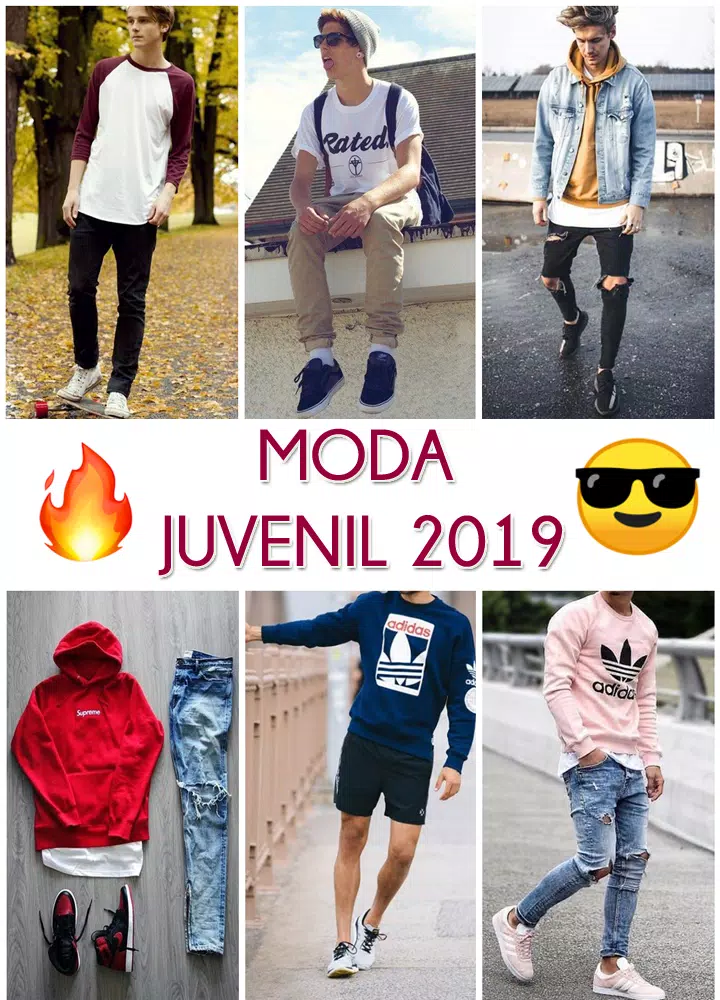 😎 Moda Juvenil Hombres 2019 - Ideas APK للاندرويد تنزيل