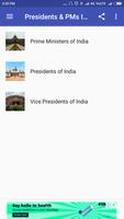 Prime Ministers Presidents Vice Presidents India Affiche