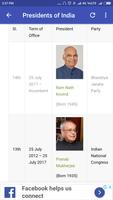 Prime Ministers Presidents Vice Presidents India 스크린샷 2