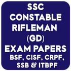 SSC Constable Rifleman (GD) Exam Papers Solved icône