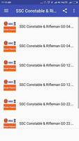 SSC Constable Rifleman (GD) Exam Papers Solved 포스터