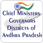 Andhra Pradesh Chief Ministers Governors Districts icône