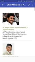 Andhra Pradesh Chief Ministers Governors Districts capture d'écran 2