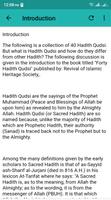 40 Hadith Qudsi 截图 1