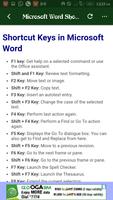 Computer Keyboard Shortcuts Screenshot 3