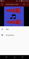 Fadar Bege Audio تصوير الشاشة 1