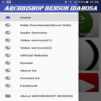 ARCHBISHOP BENSON IDAHOSA poster