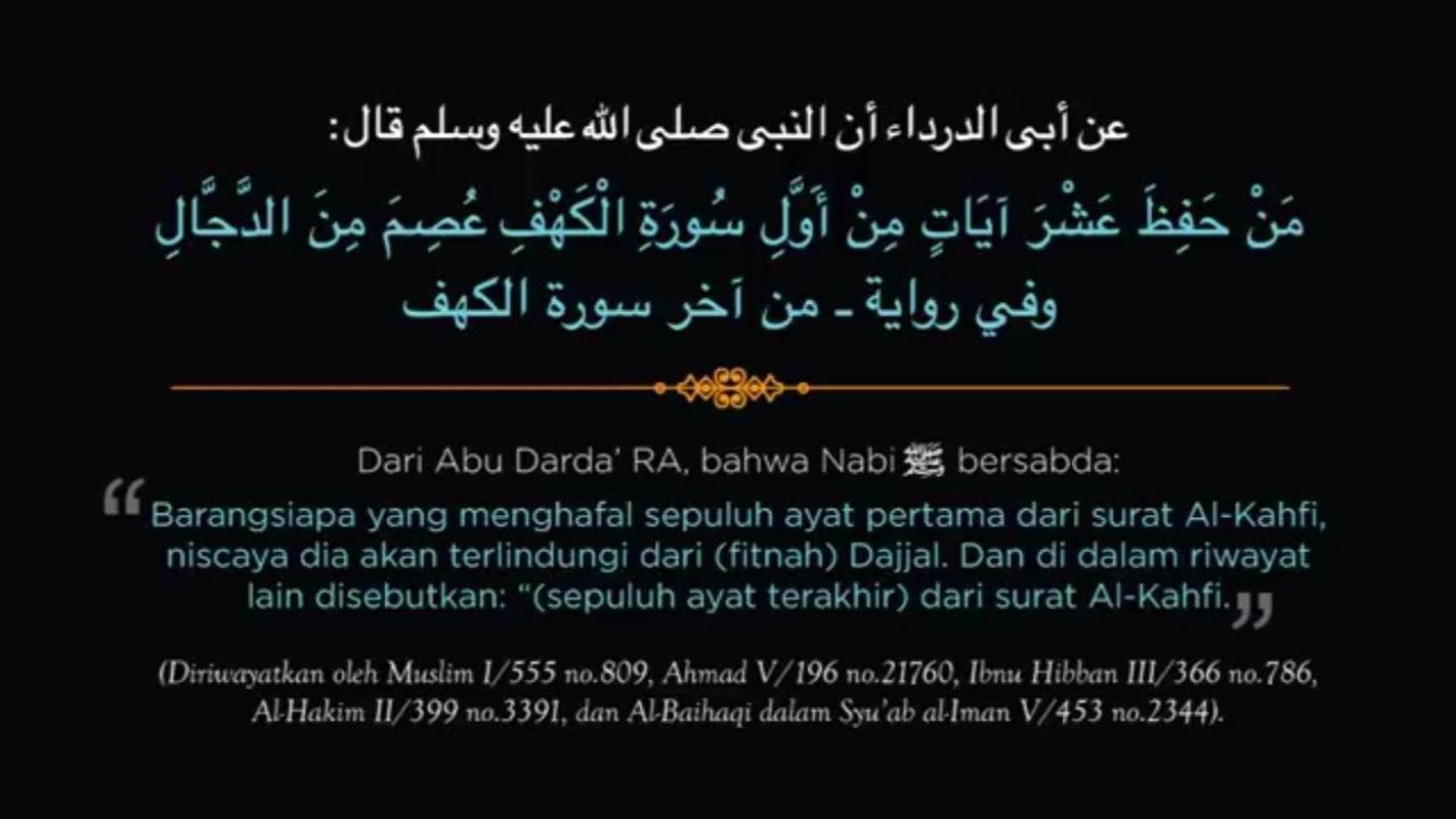 Quran Al Kahfi 1 10 Gambar Islami
