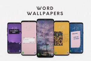 Word Wallpapers Affiche