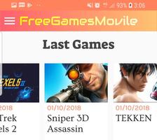 FreeGamesMobile capture d'écran 1