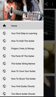 Guitar lessons poster